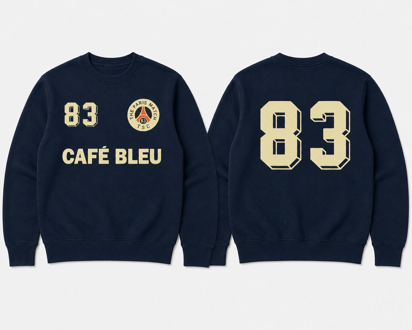 THE PARIS MATCH TSC 83 Organic cotton sweatshirt THE PARIS MATCH TSC 83 Organic cotton sweatshirt