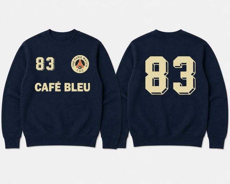THE PARIS MATCH TSC 83 Organic cotton sweatshirt