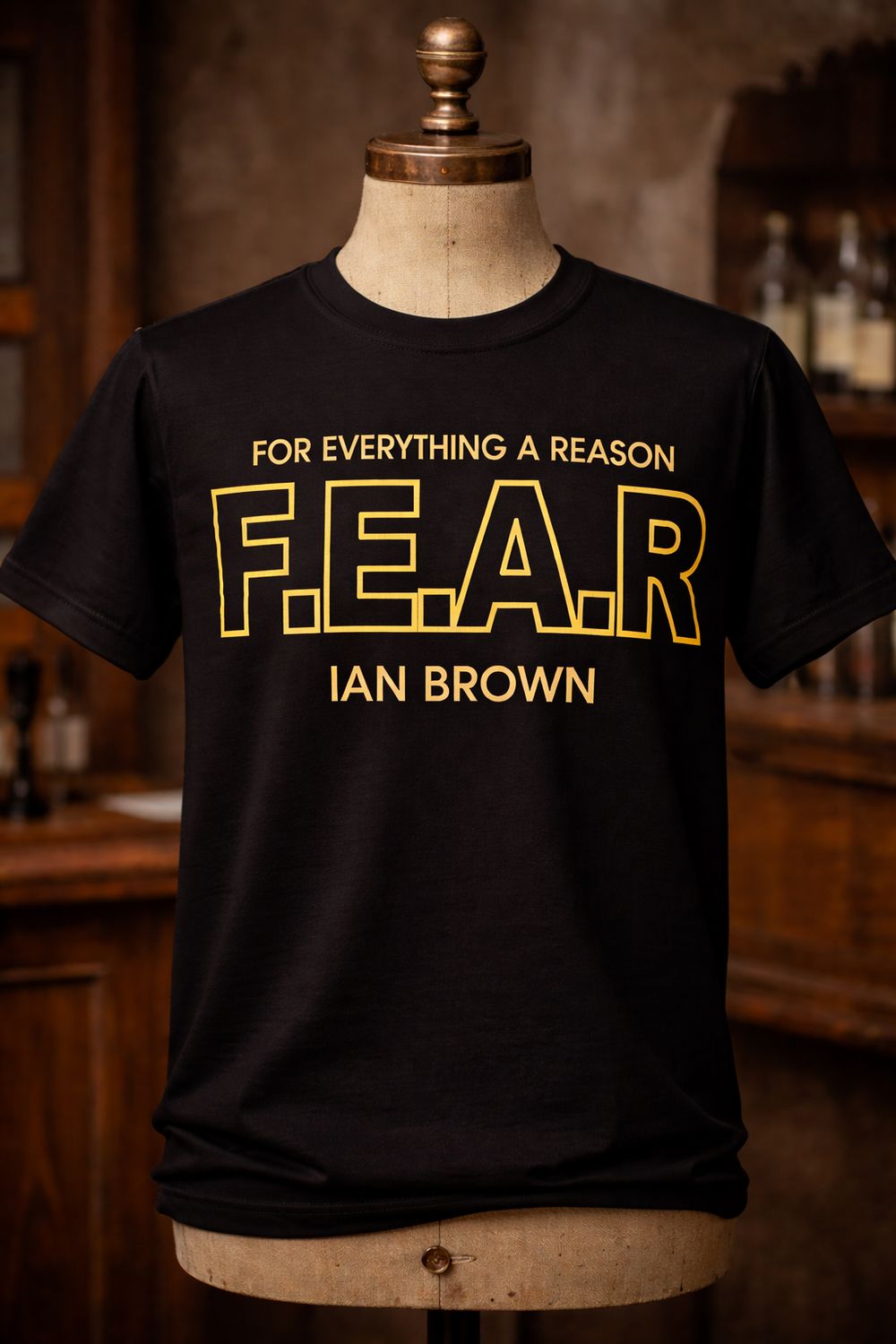 F.E.A.R IAN BROWN ORGANIC COTTON T SHIRT