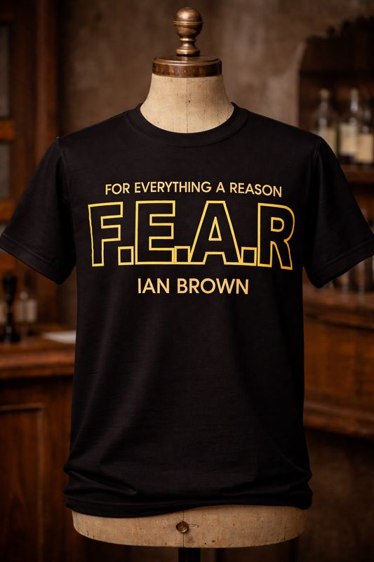 F.E.A.R IAN BROWN ORGANIC COTTON T SHIRT F.E.A.R IAN BROWN ORGANIC COTTON T SHIRT