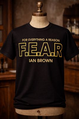 F.E.A.R IAN BROWN ORGANIC COTTON T SHIRT