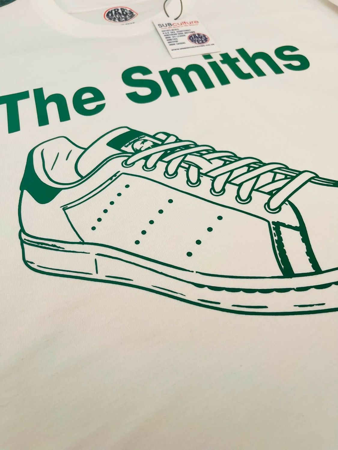 THE SMITHS  ORGANIC COTTON T-SHIRT