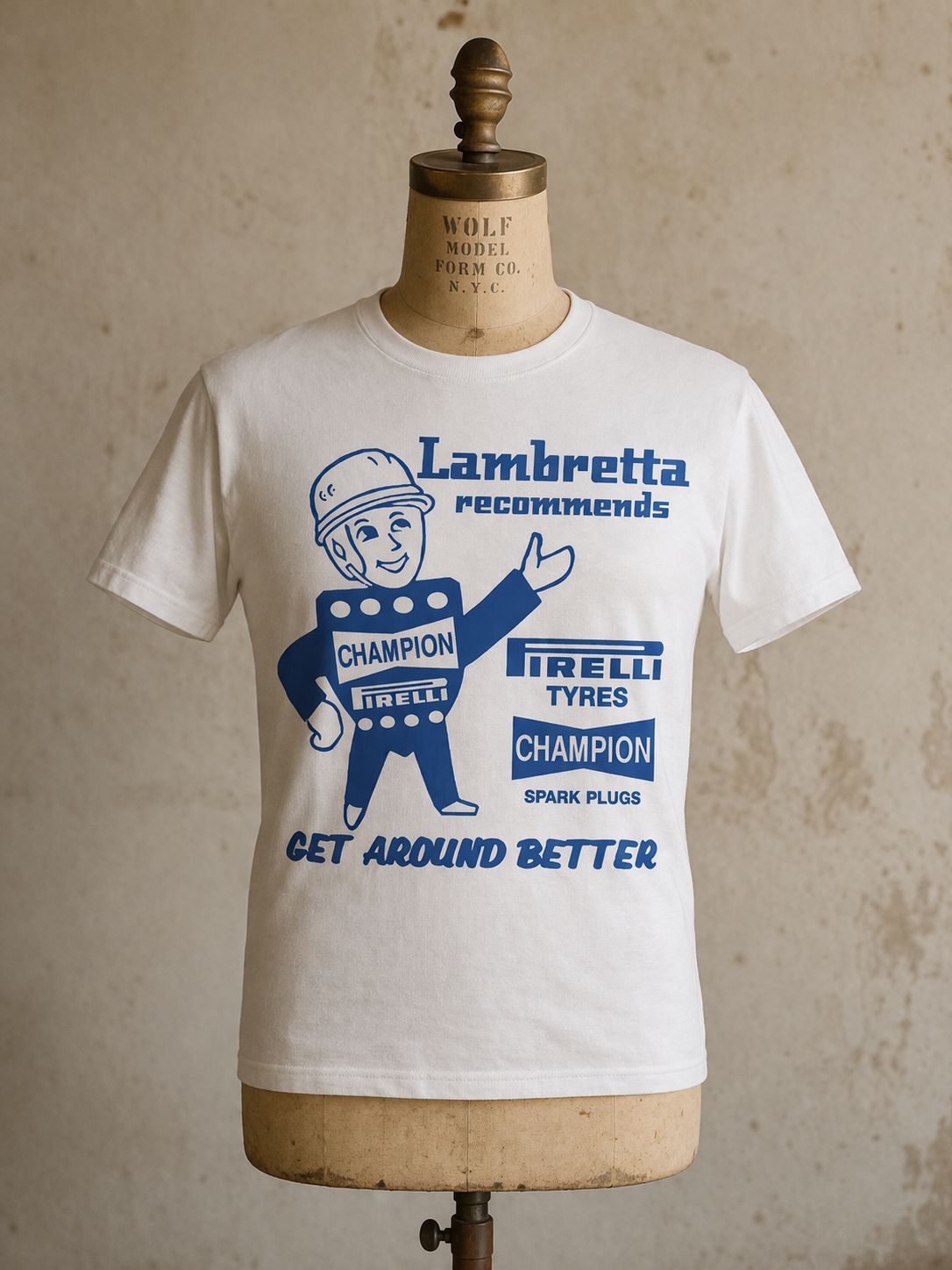 Lambretta recommends ORGANIC COTTON T SHIRT Lambretta recommends ORGANIC COTTON T SHIRT