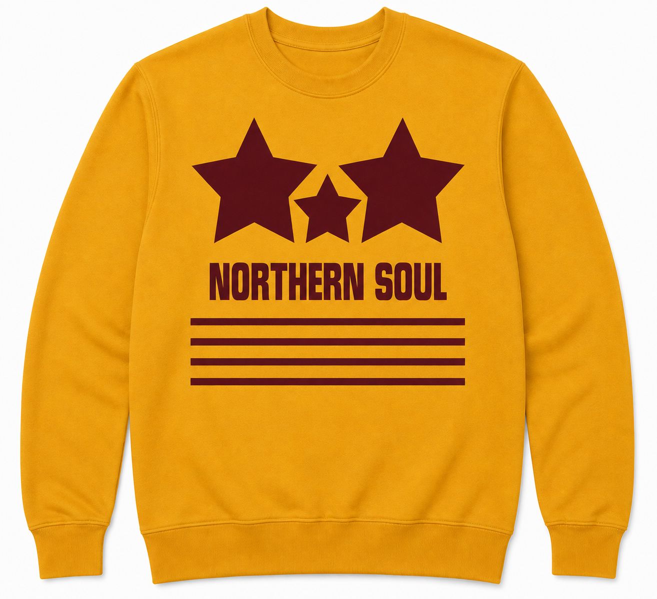 NORTHERN SOUL STARS organic cotton sweatshirt
