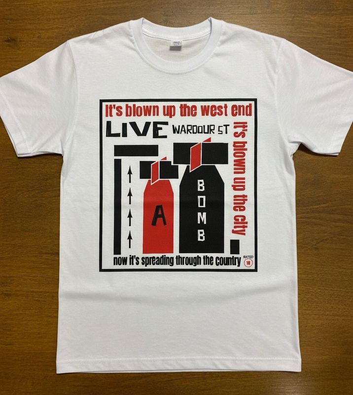 A BOMB THE JAM INSPIRED ORGANIC COTTON T SHIRT