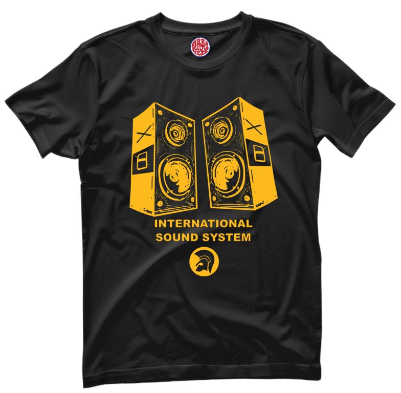 INTERNATIONAL SOUND SYSTEM ORGANIC COTTON T SHIRT INTERNATIONAL SOUND SYSTEM ORGANIC COTTON T SHIRT