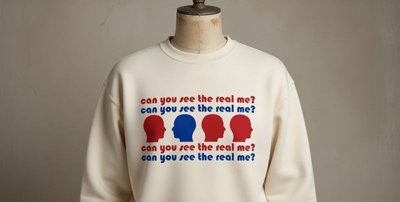 CAN YOU SEE THE REAL ME? QUADROPHENIA INSPIRED ORGANIC COTTON SWEATSHIRT