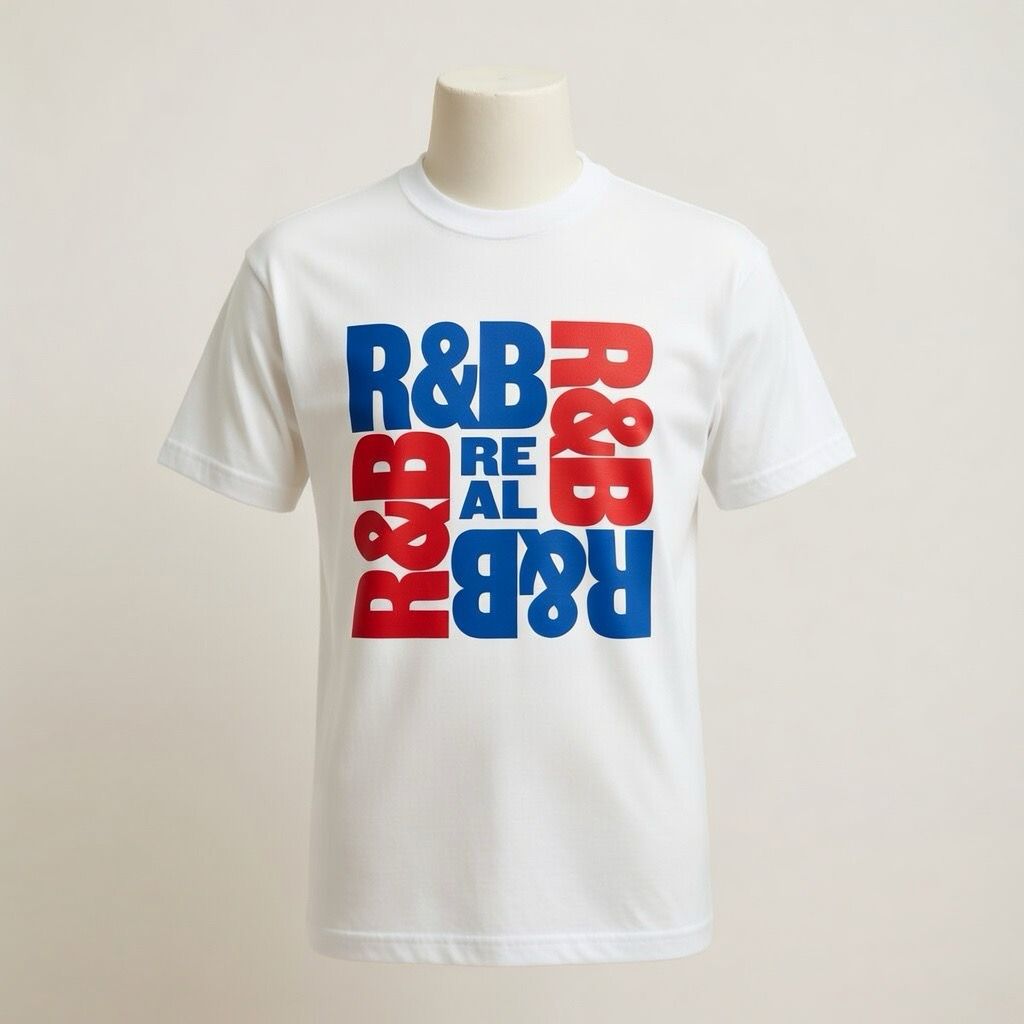 Real R&B Organic Cotton T shirt Real R&B Organic Cotton T shirt