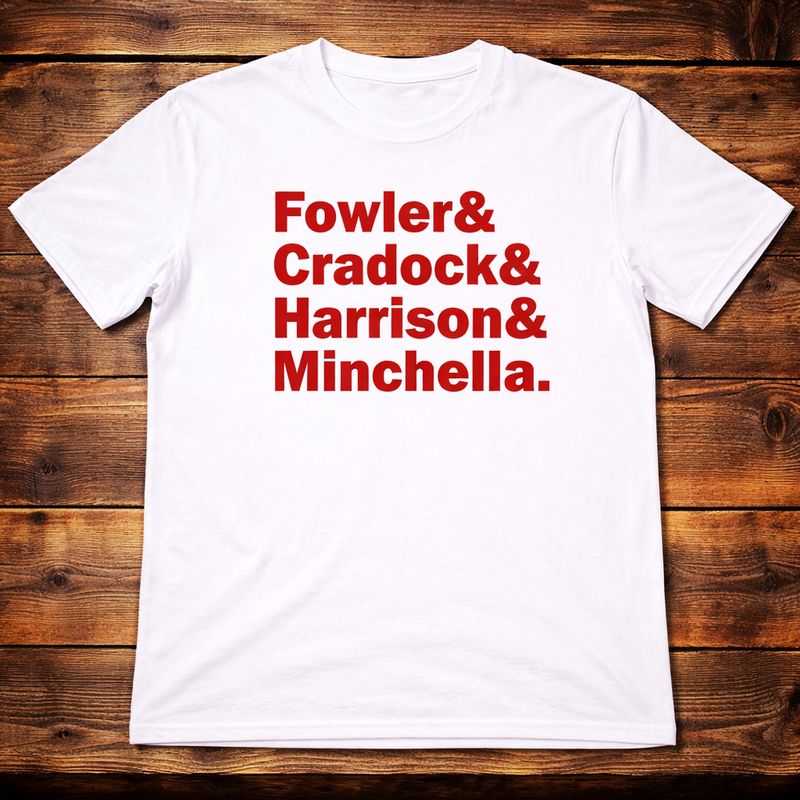 Fowler&Cradock&Harrison&Minchella Ocean Colour Scene Inspired Organic Cotton T shirt