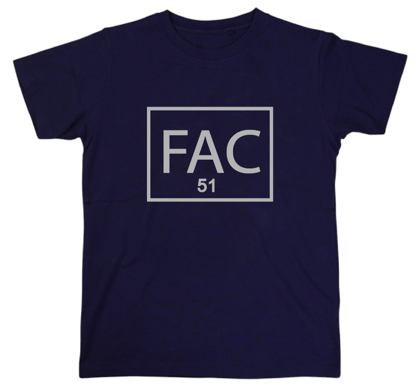 FAC 51 organic cotton T shirt FAC 51 organic cotton T shirt