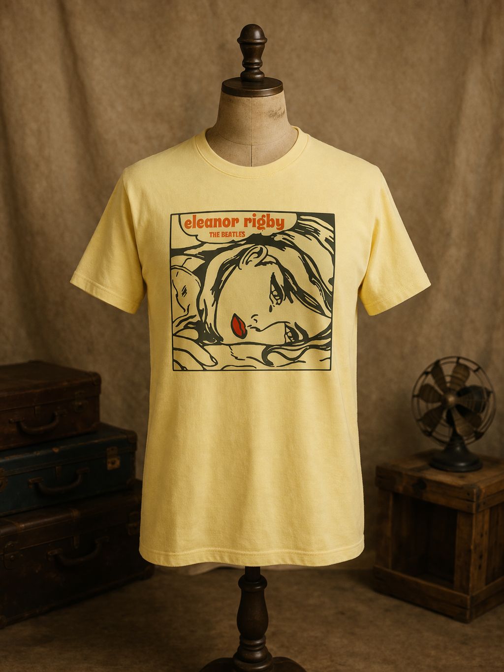 ELEANOR RIGBY ORGANIC COTTON T SHIRT ELEANOR RIGBY ORGANIC COTTON T SHIRT