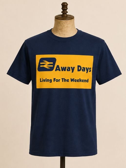 AWAY DAYS LIVING FOR THE WEEKEND Organic Cotton T-shirt AWAY DAYS LIVING FOR THE WEEKEND Organic Cotton T-shirt
