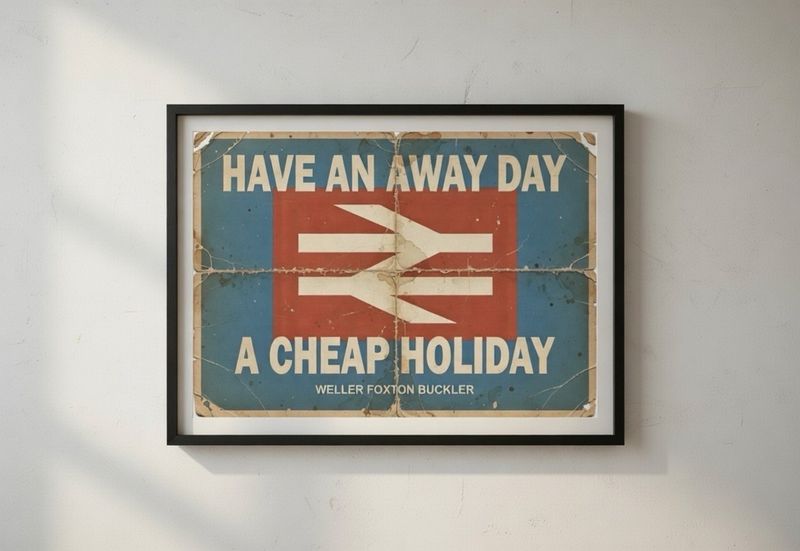 A3 PRINT  Premium Glossy Weight: 210 gsm Unframed Have an away day