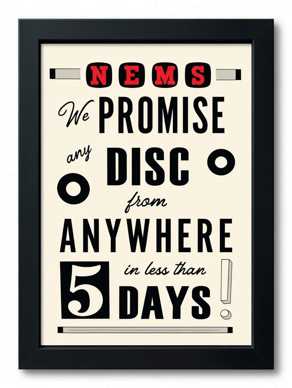 A3 PRINT Premium Glossy Weight: 210 gsm Unframed NEMS RECORD STORE ADVERT- Brian Epstein- the Beatles- 1960s