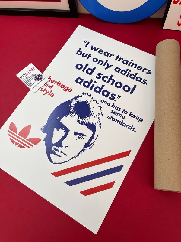 A3 PRINT Premium Matt Weight: 210 gsm Unframed OLD SCHOOL ADIDAS A3 PRINT Premium Matt Weight: 210 gsm Unframed OLD SCHOOL ADIDAS