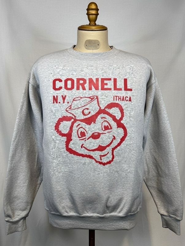 1950s CORNELL LOGO ORGANIC SWEATSHIRT
