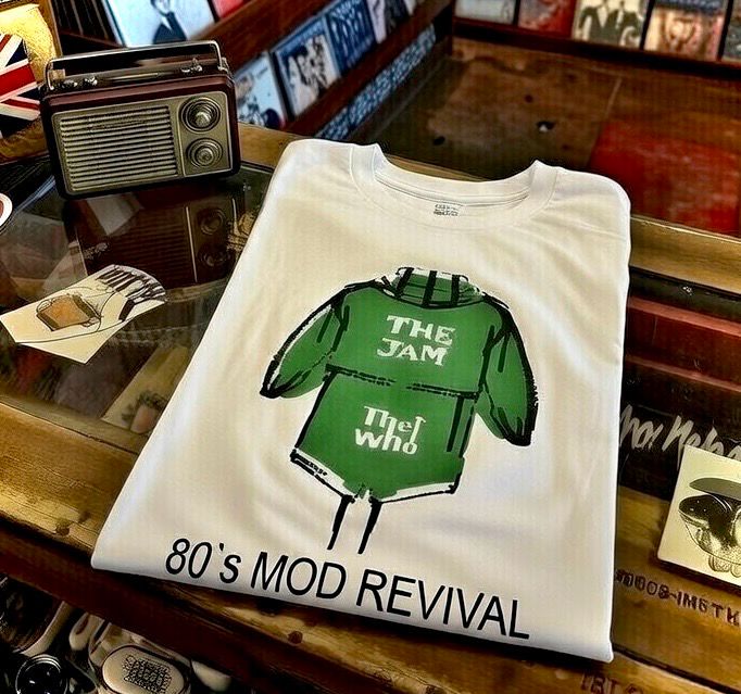80`S MOD REVIVAL ORGANIC COTTON SWEATSHIRT 80`S MOD REVIVAL ORGANIC COTTON SWEATSHIRT