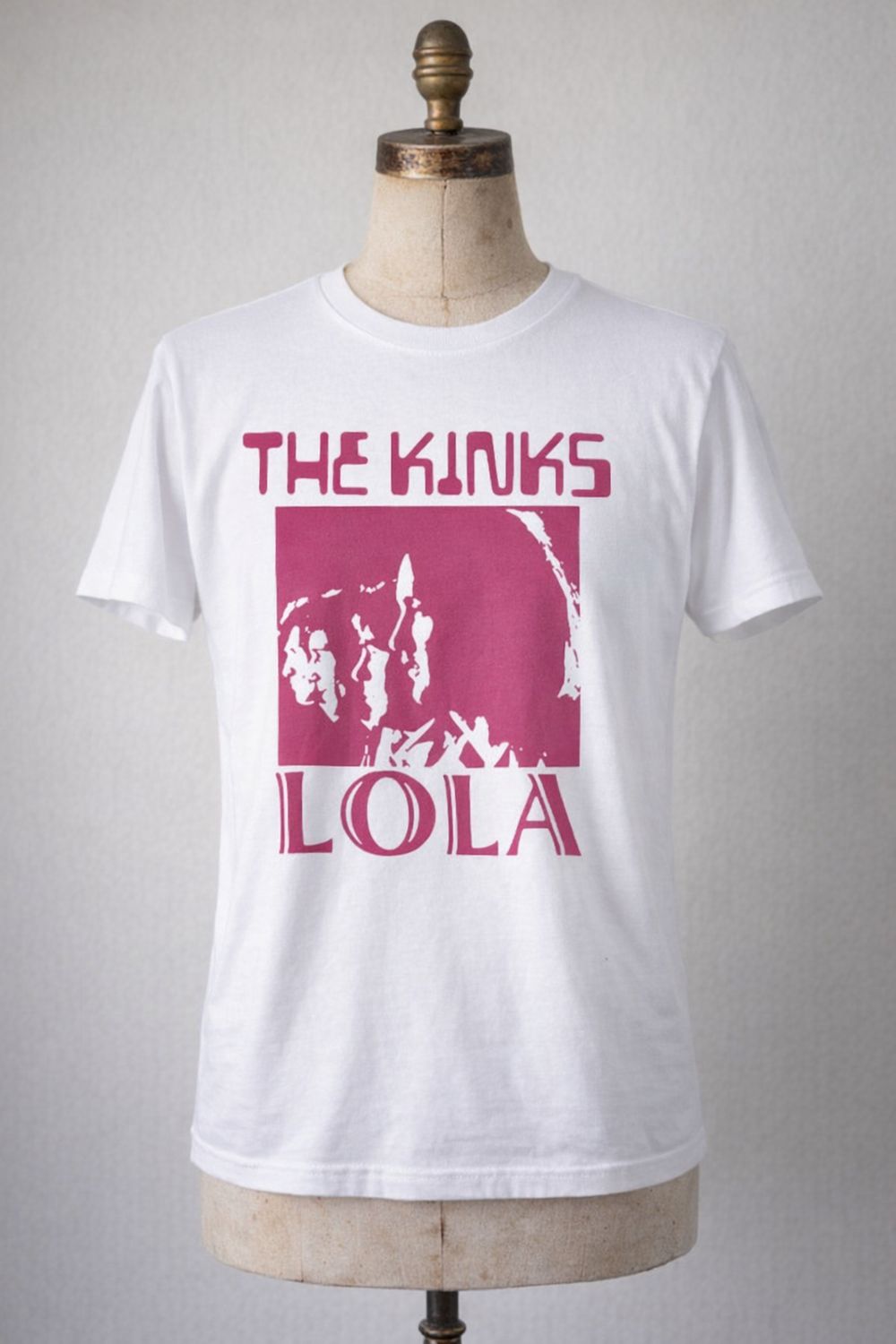 THE KINKS LOLA ORGANIC COTTON T SHIRT THE KINKS LOLA ORGANIC COTTON T SHIRT