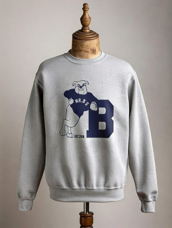 MR.B`S BULLDOG ORGANIC COTTON SWEATSHIRT