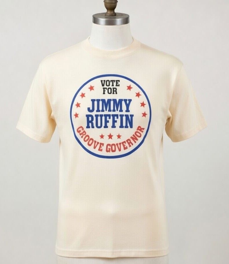 Jimmy Ruffin ORGANIC COTTON T SHIRT Jimmy Ruffin ORGANIC COTTON T SHIRT