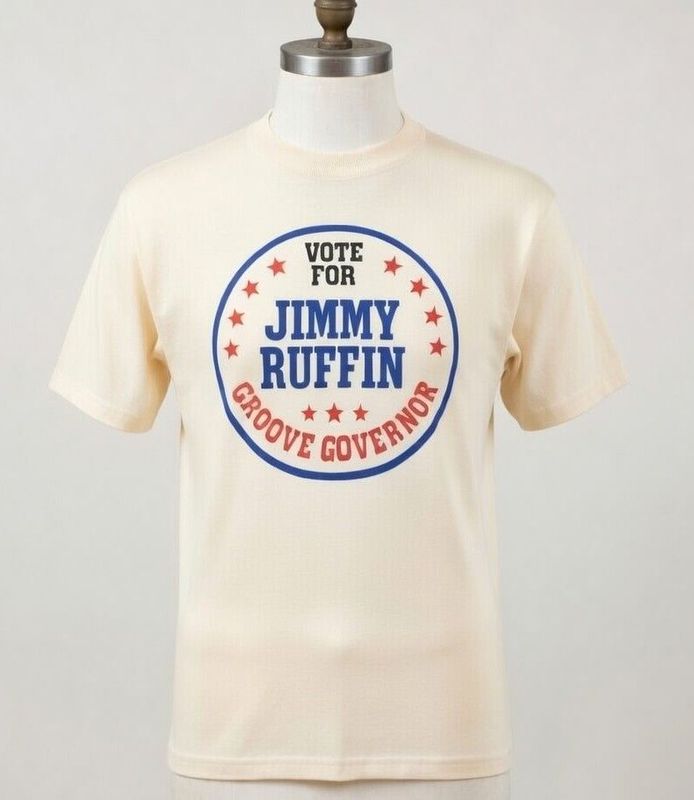 Jimmy Ruffin ORGANIC COTTON T SHIRT