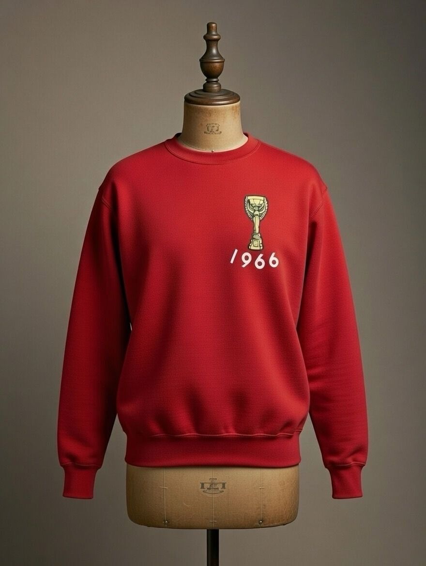 ENGLAND 1966 ORGANIC COTTON SWEATSHIRT