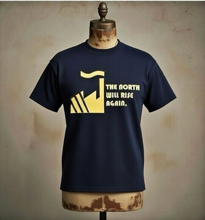 THE NORTH WILL RISE AGAIN Organic Cotton T Shirt THE NORTH WILL RISE AGAIN Organic Cotton T Shirt