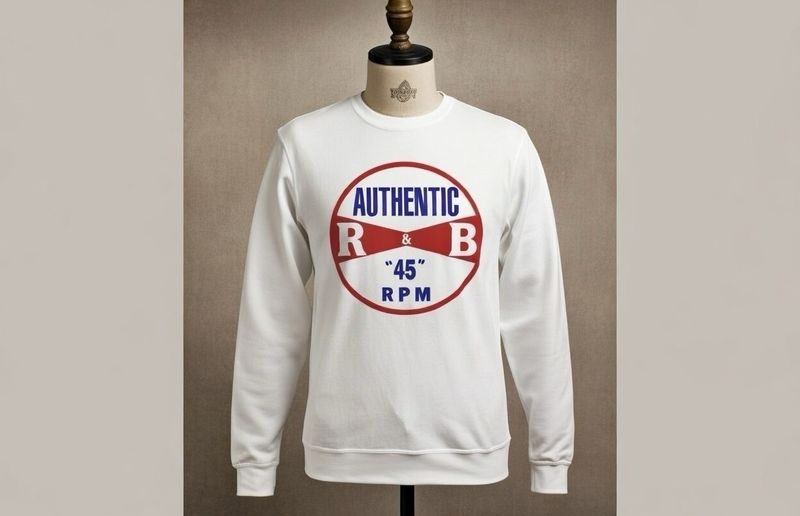 Authentic R&B 45rpm heavy organic cotton Sweatshirt Authentic R&B 45rpm heavy organic cotton Sweatshirt
