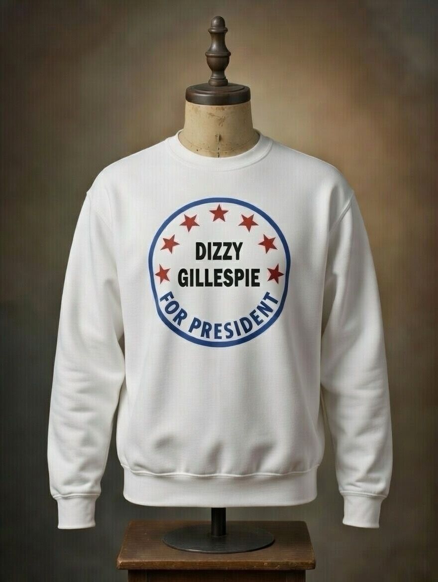 Dizzy Gillespie organic heavy cotton Sweatshirt