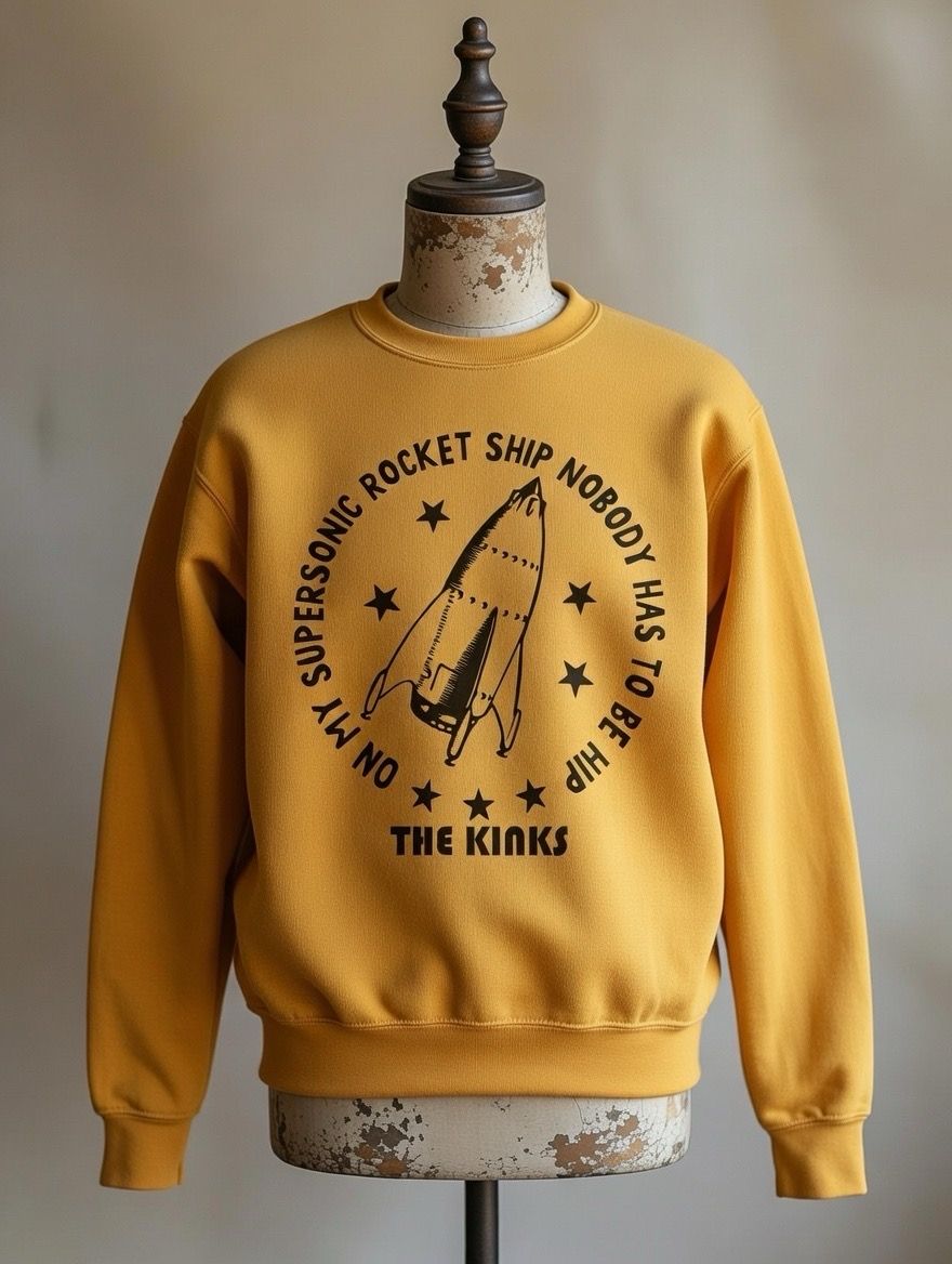 SUPERSONIC ROCKET SHIP ORGANIC COTTON Sweatshirt