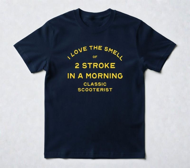 I LOVE THE SMELL OF 2 STROKE ORGANIC COTTON SWEATSHIRT