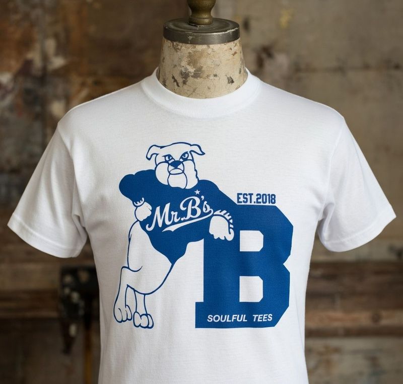 MR.B`S BULLDOG ORGANIC COTTON T-SHIRT MR.B`S BULLDOG ORGANIC COTTON T-SHIRT