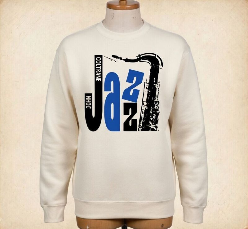 JOHN COLTRAIN JAZZ organic Sweatshirt JOHN COLTRAIN JAZZ organic Sweatshirt