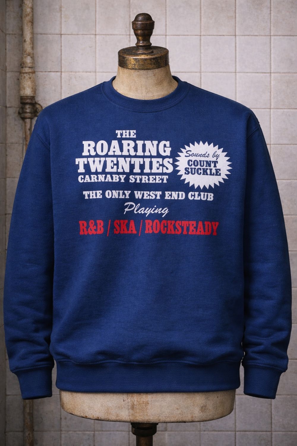 Roaring Twenties Count Suckle Organic Cotton Sweatshirt Roaring Twenties Count Suckle Organic Cotton Sweatshirt