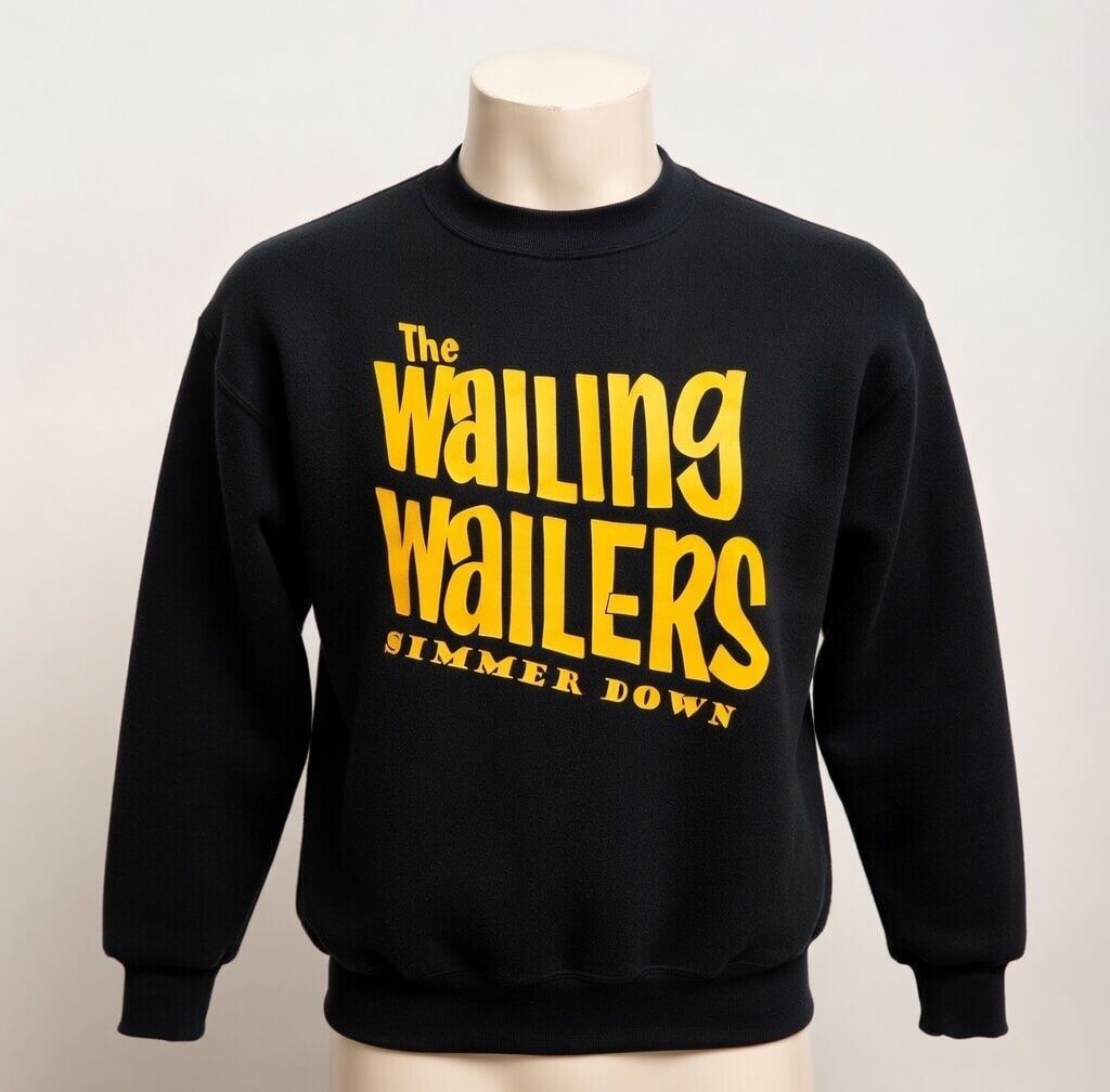 Simmer down, Organic Cotton Sweatshirt The Wailing Wailers Simmer down, Organic Cotton Sweatshirt The Wailing Wailers