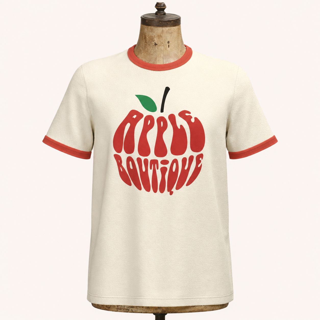 Apple Boutique  organic cotton Ringer T-Shirt