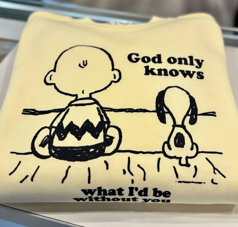 GOD ONLY KNOWS..THE BEACH BOYS/SNOOPY INSPIRED organic cotton T SHIRT GOD ONLY KNOWS..THE BEACH BOYS/SNOOPY INSPIRED organic cotton T SHIRT