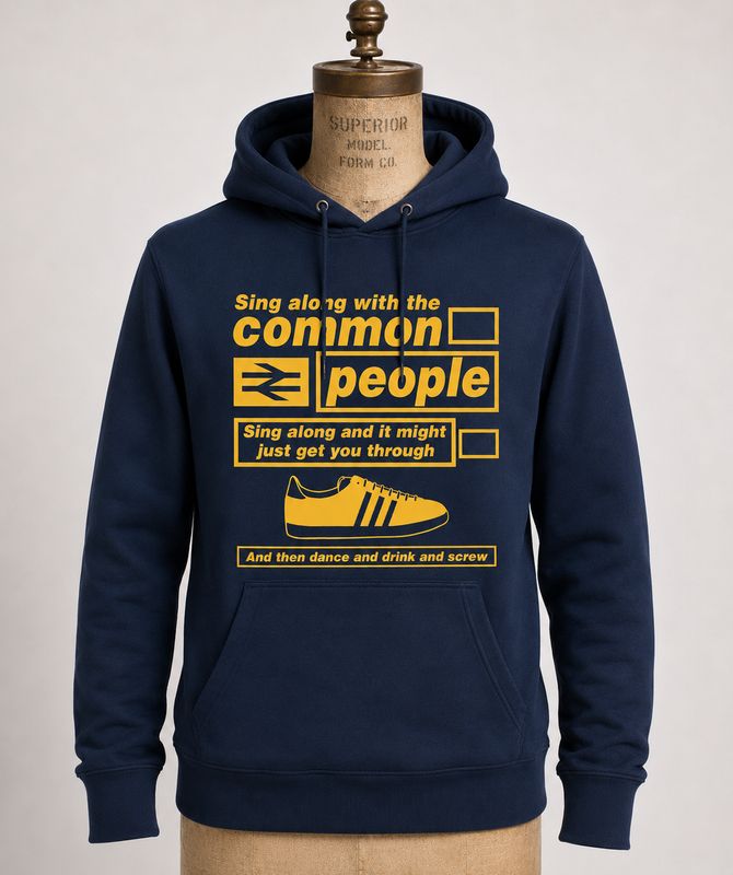 COMMON PEOPLE ORGANIC COTTON HOODED SWEATSHIRT COMMON PEOPLE ORGANIC COTTON HOODED SWEATSHIRT