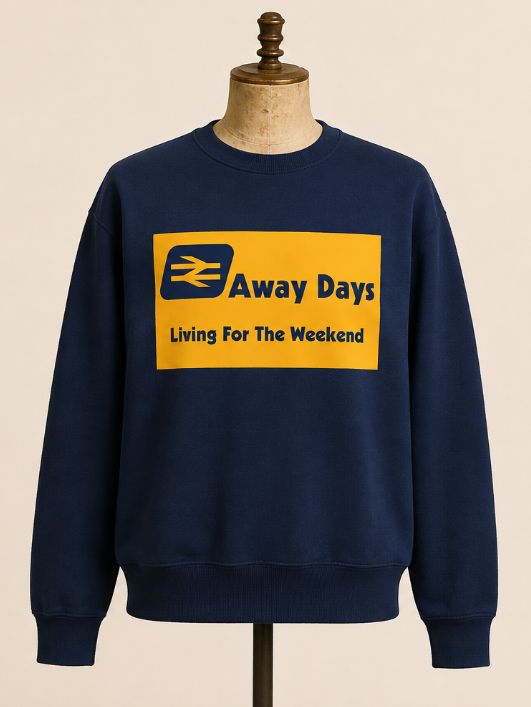AWAY DAYS LIVING FOR THE WEEKEND Organic Cotton SWEATSHIRT AWAY DAYS LIVING FOR THE WEEKEND Organic Cotton SWEATSHIRT