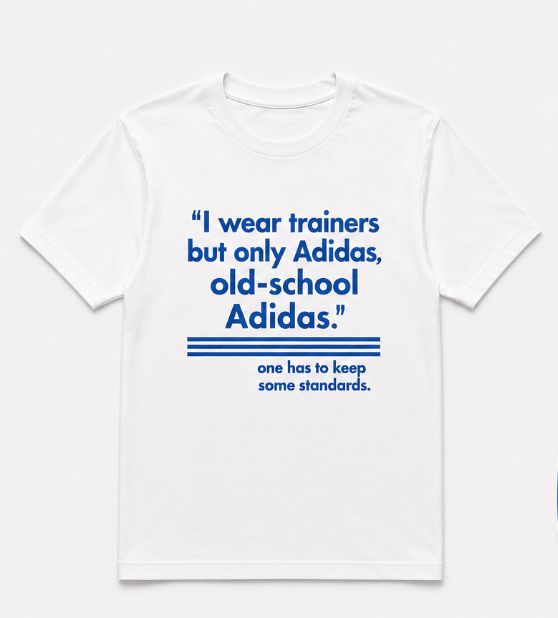 I WEAR TRAINERS ORGANIC COTTON SWEATSHIRT I WEAR TRAINERS ORGANIC COTTON SWEATSHIRT