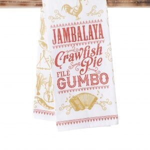Jambalaya Crawfish Pie Towel