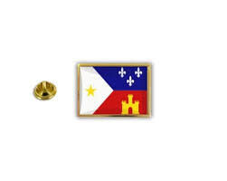 Acadian Flag Lapel Pin