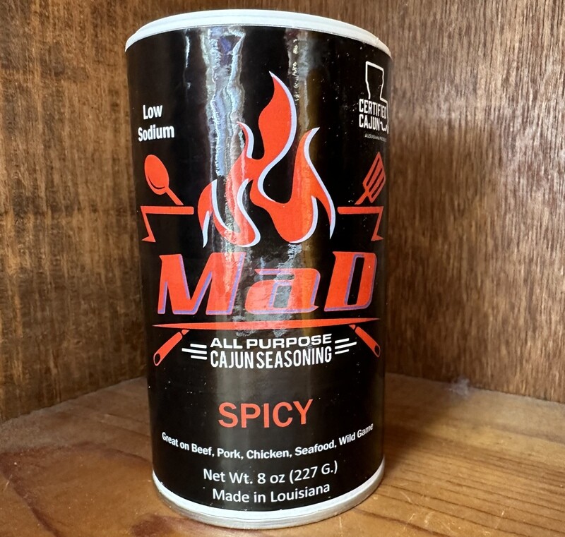 Mad Cajun Seasoning Spicy