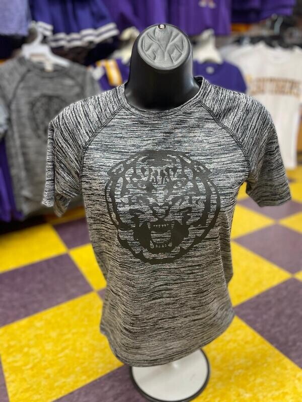 LSU Youth Drifit Black Tiger Tee