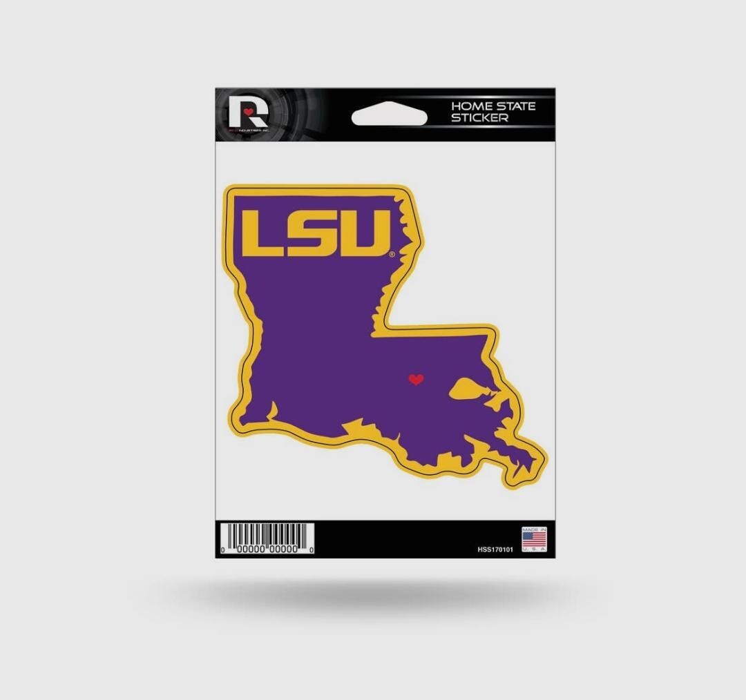 LSU State Decal