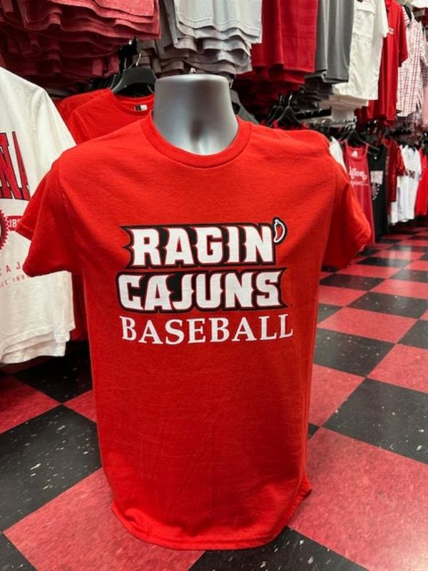 UL Cajuns Baseball Tee