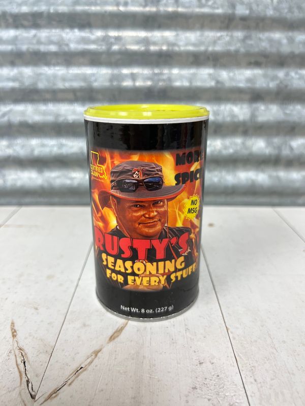 Seasoning Rustys Hot