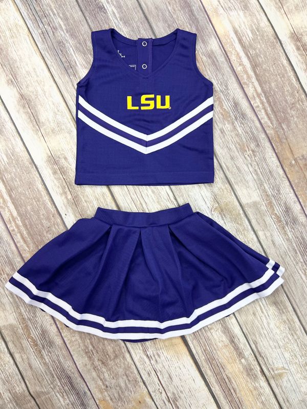 LSU Cheer Outfit 3pc LSU
