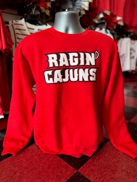 UL Crew Red Ragin Cajuns