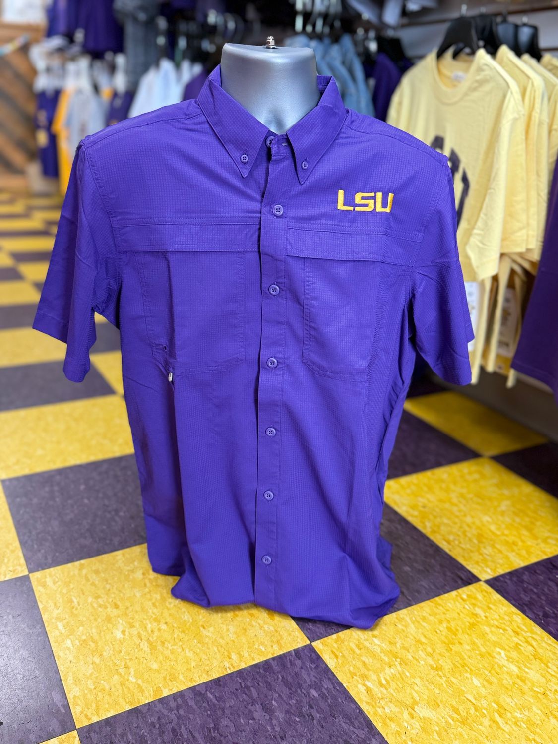 LSU Fishing Purple